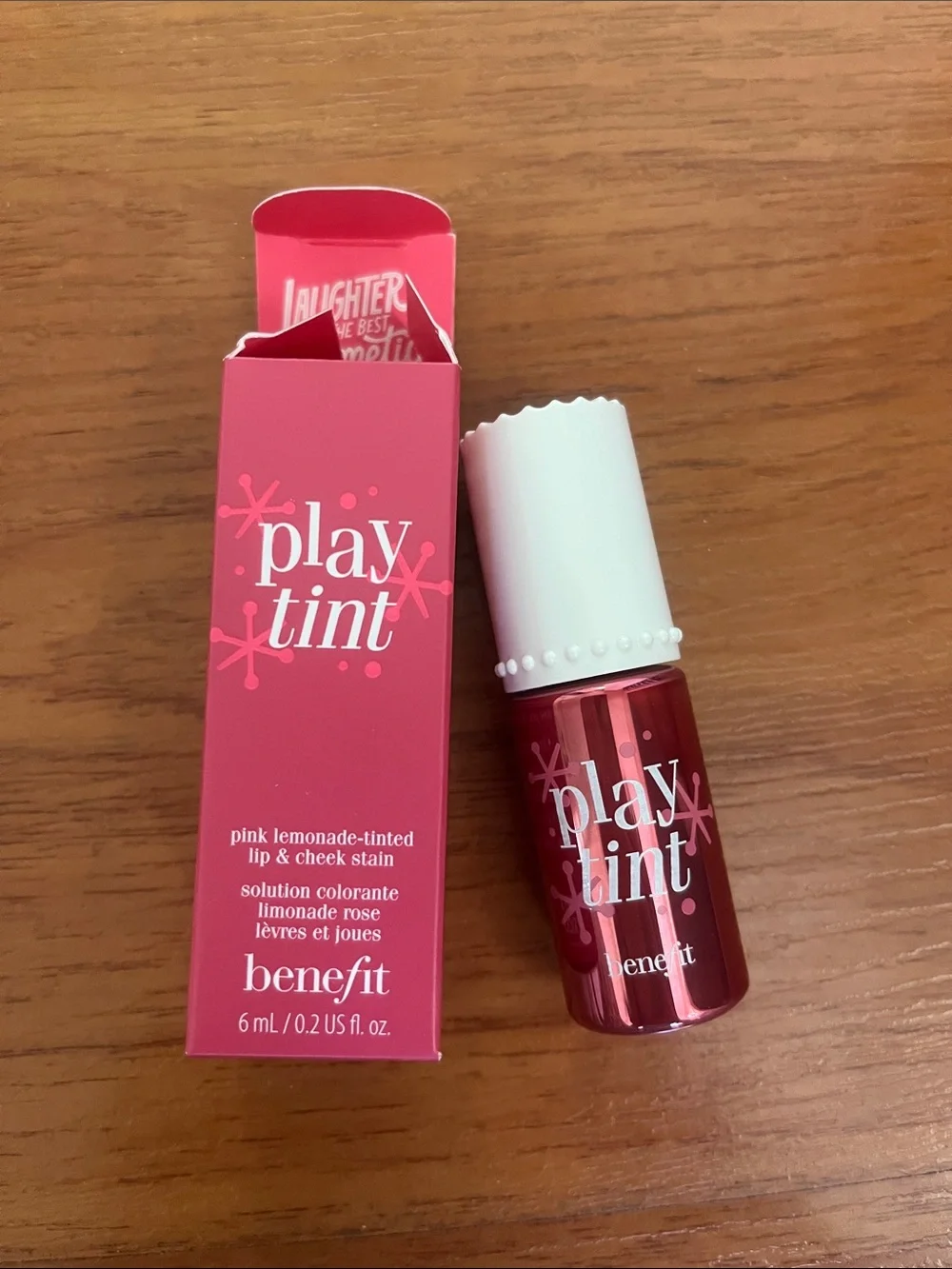 Benefit Play Tint Lip & Cheek Stain - Pink Lemonade